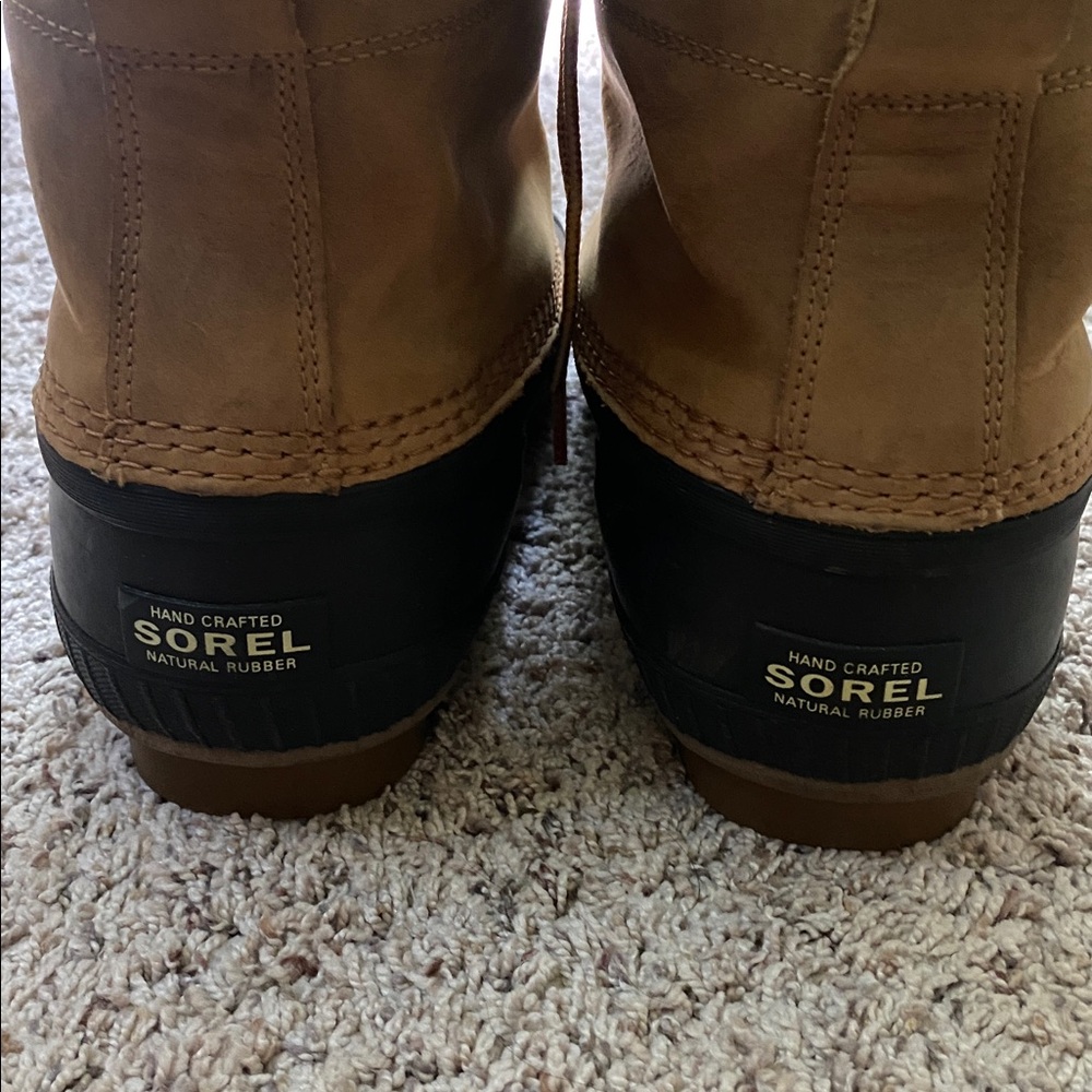 Mens Sorel Cheyenne Duck Boots size 12 - Picture 7 of 8